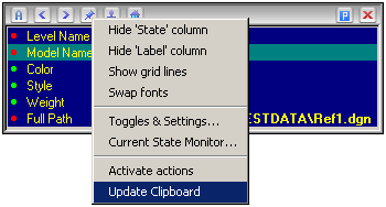 Right-Click Menu