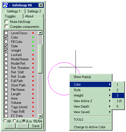 InfoSnap Toggles 3